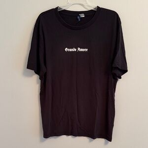 Divided Black Graphic Tee